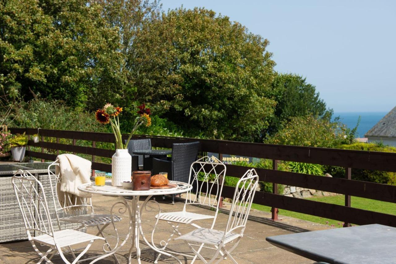 Shearwater View, 7 Rosemorran, St Ives Villa Dış mekan fotoğraf